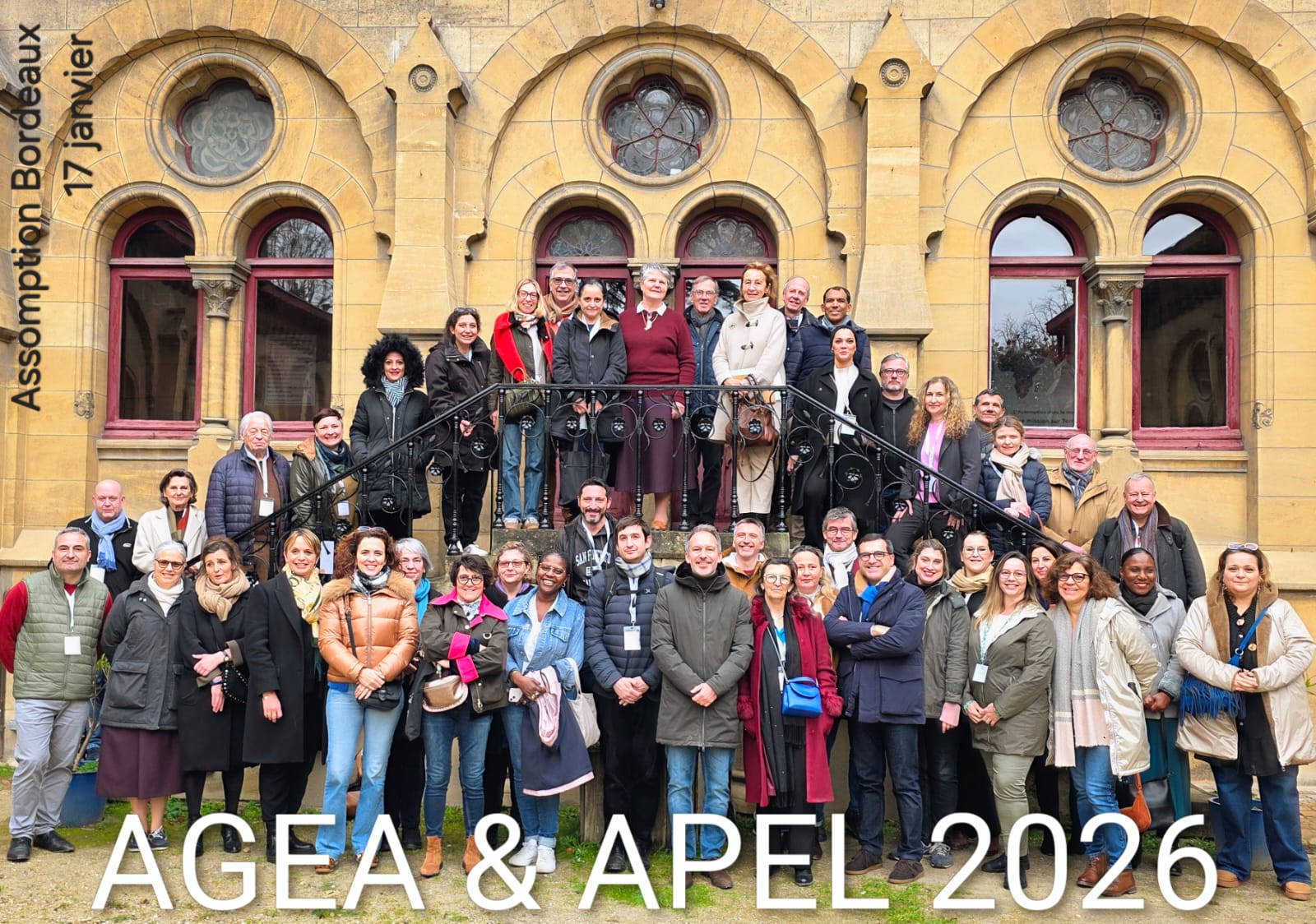 L&rsquo;assomption réunit les APEL et AGEA (associations de gestion) de son réseau.